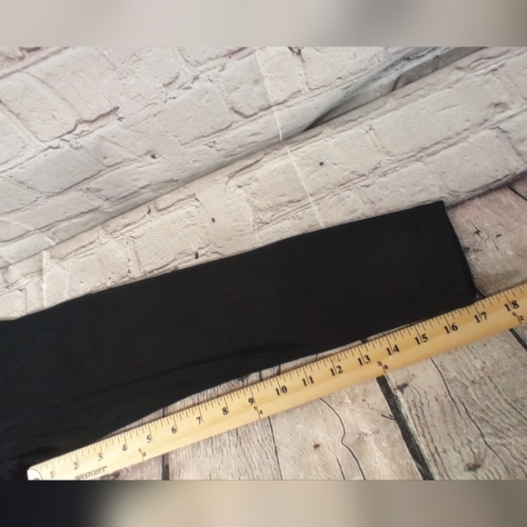 Chicos Travelers Black Size 1 Button Long Sleeve Spandex Shirt - Picture 9 of 16